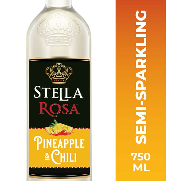 White Wine Stella Rosa Pineapple Chili Semi-Spicy Italian White Wine hero