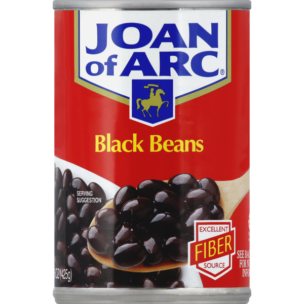 Canned Meals & Beans Joan of Arc Black Beans hero