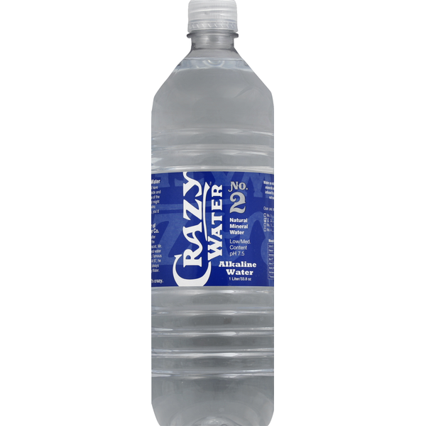 Water, Seltzer & Sparkling Water Crazy Water Water, Alkaline, Natural Mineral, No. 2 hero