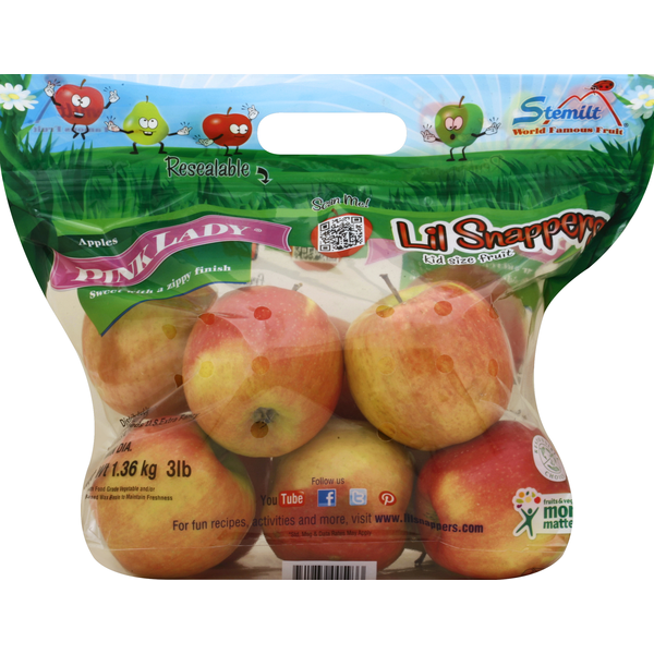 Packaged Vegetables & Fruits Stemilt Apples, Pink Lady hero