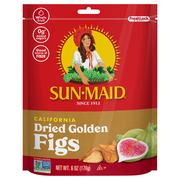 Nuts, Seeds & Dried Fruit Sun-Maid California Dried Golden Figs hero