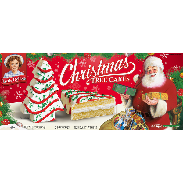 Cookies & Cakes Little Debbie Christmas Tree Cakes hero