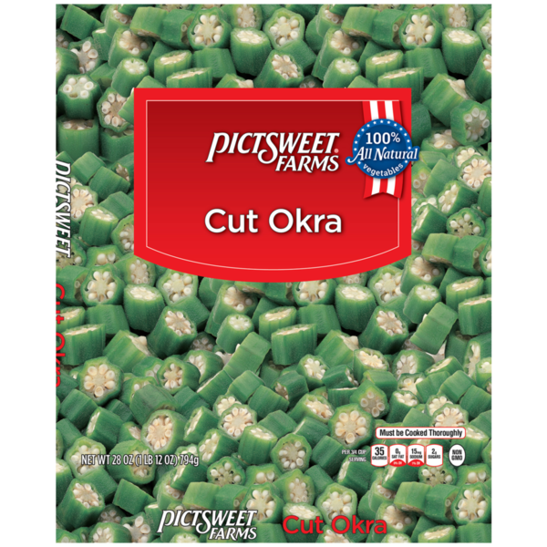 Packaged Vegetables & Fruits Pictsweet Farms Okra, Cut hero