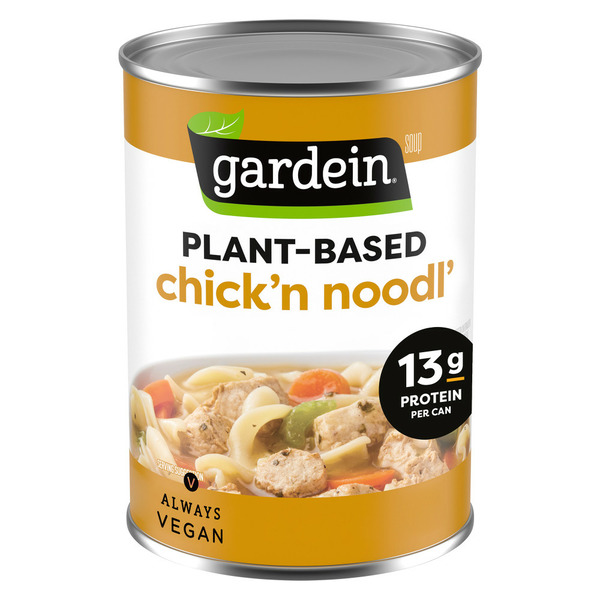 Soup, Broth & Bouillon Gardein Vegan Plant-Based Chick'n Noodl' Soup hero