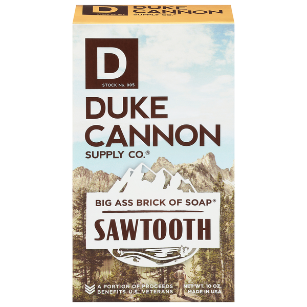 Duke Cannon Supply Co. Soap, Sawtooth hero