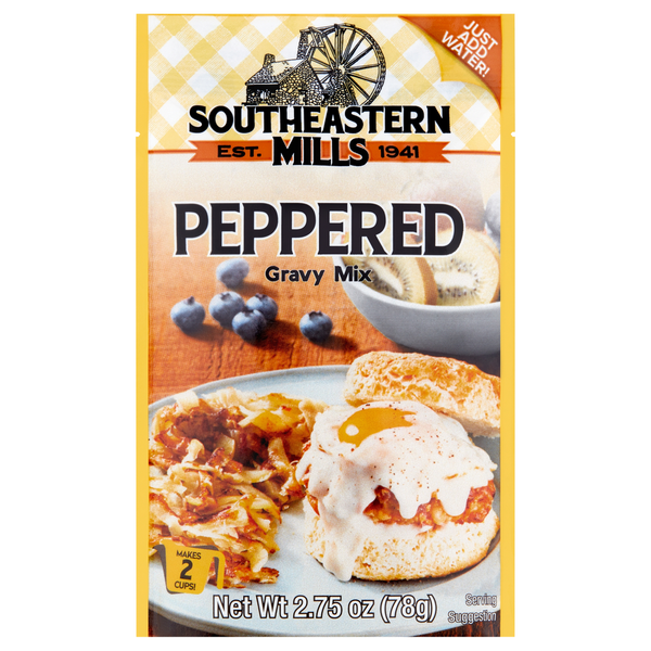 Marinades & Meat Preparation Southeastern Mills Gravy Mix, Peppered hero