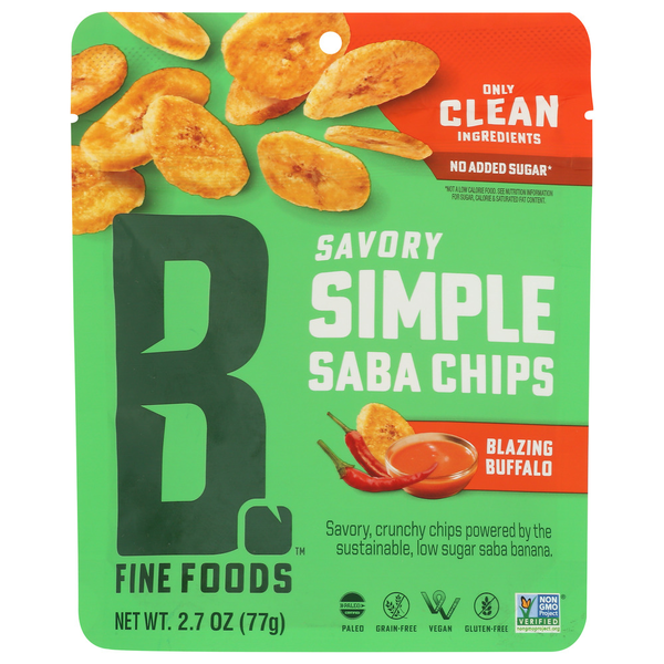 Chips & Pretzels B. Fine Foods Saba Chips hero