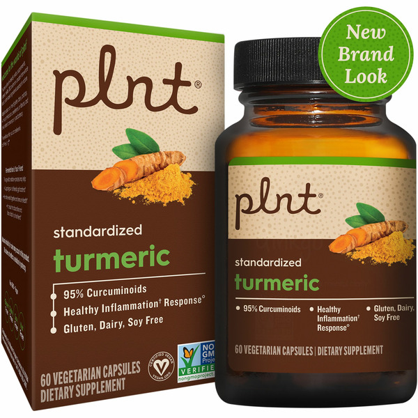 Plnt Standardized Turmeric Dietary Supplement hero