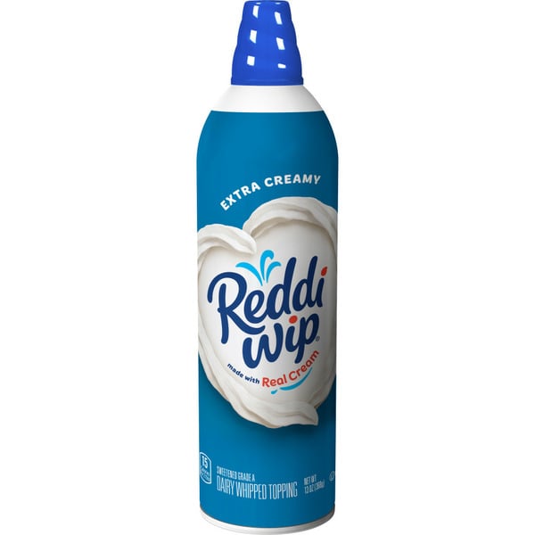 Cream Reddi-wip Extra Creamy Whipped Topping Made with Real Cream hero