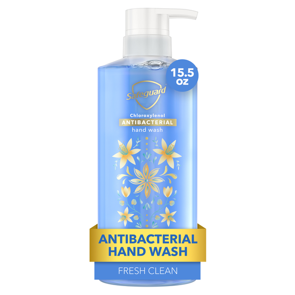 Safeguard Antibacterial Hand Wash, Fresh Clean Scent hero