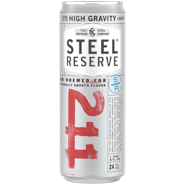 Malt Beverages Steel Reserve High Gravity Lager hero