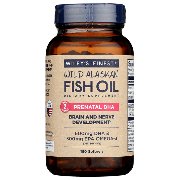 Vitamins & Supplements Wiley's Finest Prenatal Dha hero