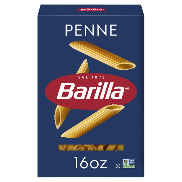 Dry Pasta Barilla Penne - Non-GMO Pasta Made with Durum Wheat Semolina & Kosher Certified hero