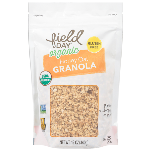 Cereal FIELD DAY Granola, Organic, Honey Oat hero