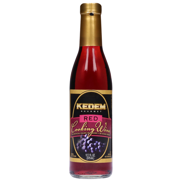 Marinades & Meat Preparation Kedem Cooking Wine, Red hero