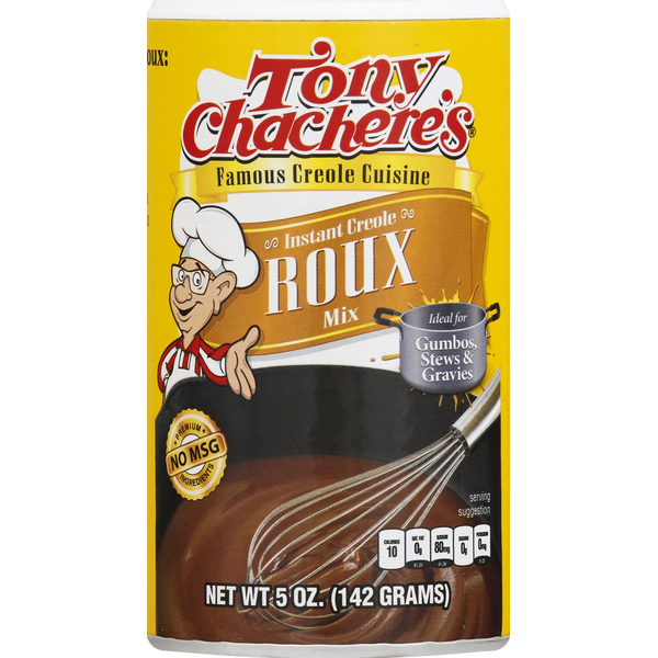 Marinades & Meat Preparation Tony Chachere's Instant Roux Mix, Creole hero