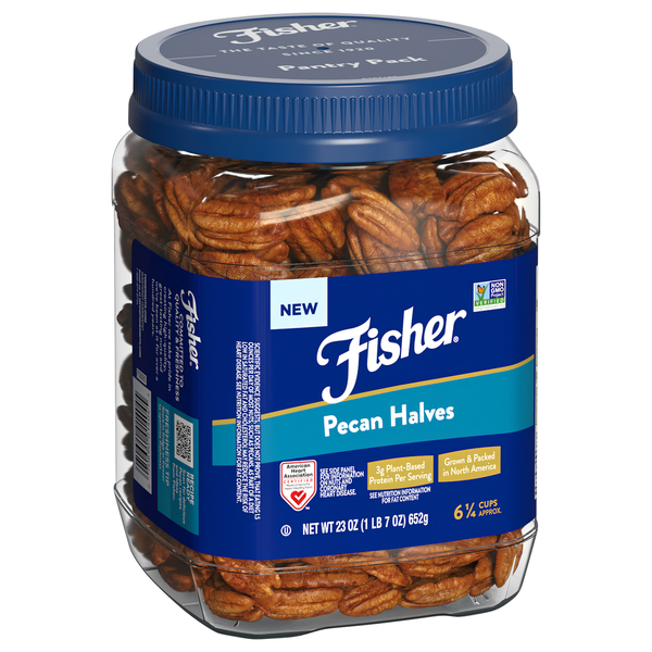 Baking Ingredients Fisher Pecan, Halves hero