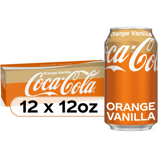 Soft Drinks Coca-Cola Orange Vanilla Soda Soft Drinks hero