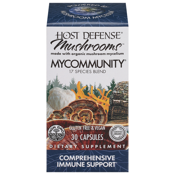 Dietary Supplements Host Defense Comprehensive Immune Support, Mushrooms, Capsules hero