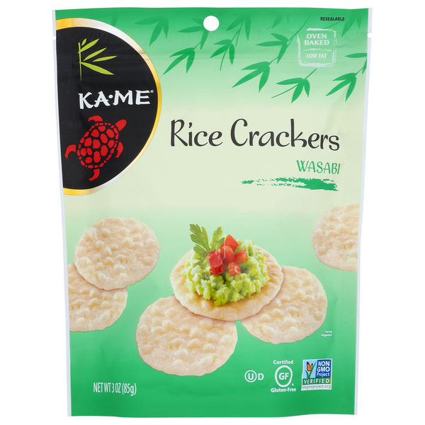 Crackers KA-ME Rice Crackers hero