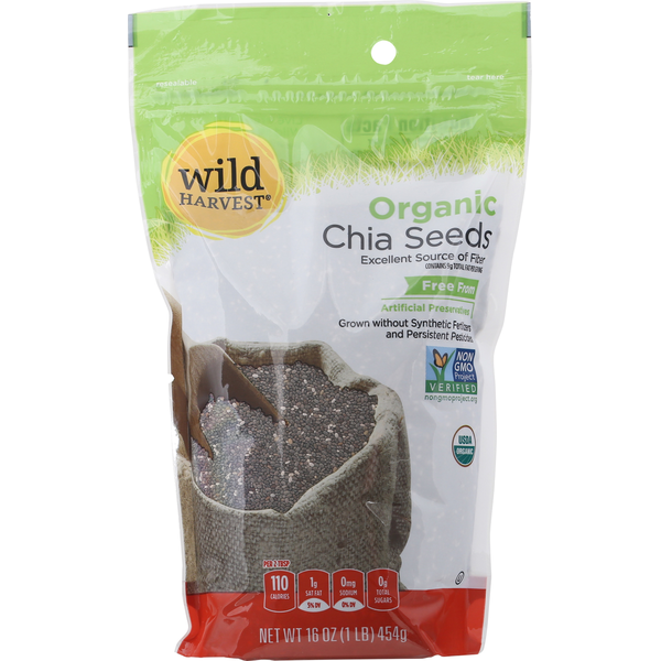 Nuts, Seeds & Dried Fruit Wild Harvest Chia Seeds, Organic hero