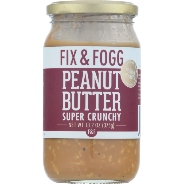 Preserved Dips & Spreads Fix & Fogg Peanut Butter, Super Crunchy hero