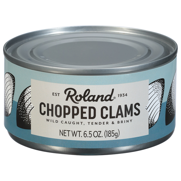 Canned Meat & Seafood Roland Foods Clams, Chopped hero