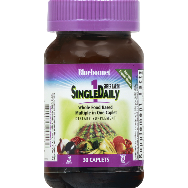 Vitamins & Supplements Bluebonnet SingleDaily, Caplets hero