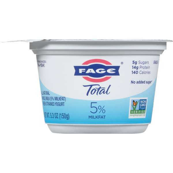 Greek Yogurt FAGE Yogurt, Greek, Whole Milk, Strained hero