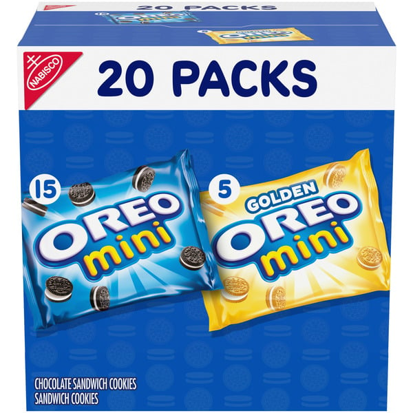 Cookies & Cakes Oreo Mini Mix Sandwich Cookies Variety Snacks hero