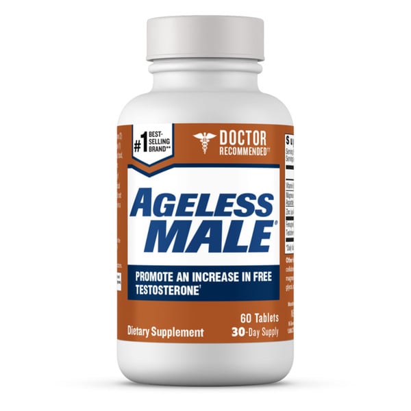 Vitamins & Supplements Super Beta Prostate Ageless Male Free Testosterone Booster for Men hero