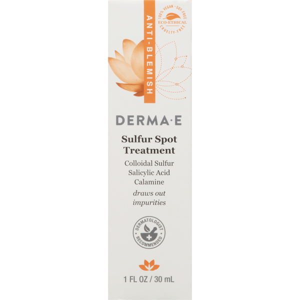 Facial Care DERMA E Sulfur Spot Treatment hero