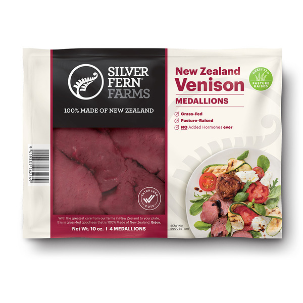 Meat Silver Fern Farms Pasture-Raised Venison Medallions hero