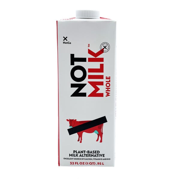 Milk NotCo NotMilk Whole, Shelf-Stable, Plant-Based Milk hero