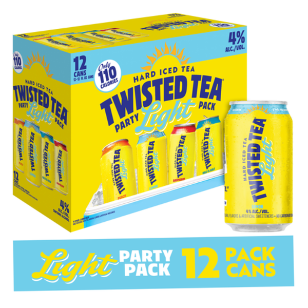 Twisted Tea Light Variety Pack, Hard Iced Tea hero