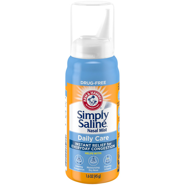 Cold, Flu & Allergy Arm & Hammer Simply Saline Nasal Care Daily Mist hero