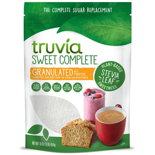 Baking Ingredients Truvia Sweet Complete All Purpose Sweetener hero