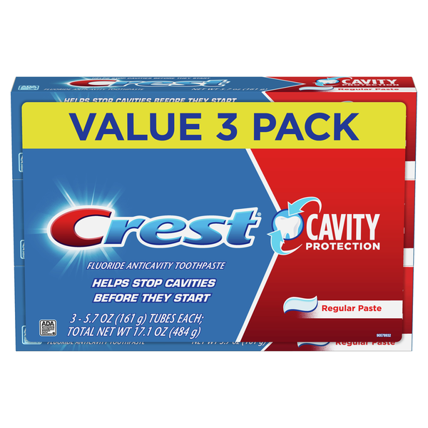 Crest Cavity Protection Toothpaste, Regular Paste hero