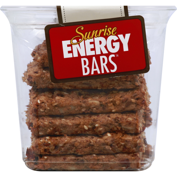 Energy & Granola Bars Sunrise Energy Bars hero