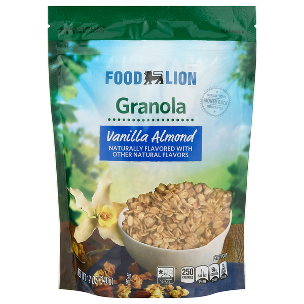 Cereal Food Lion Vanilla Almond Granola Cereal hero