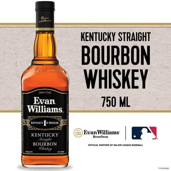 Spirits Evan Williams Black Bourbon hero