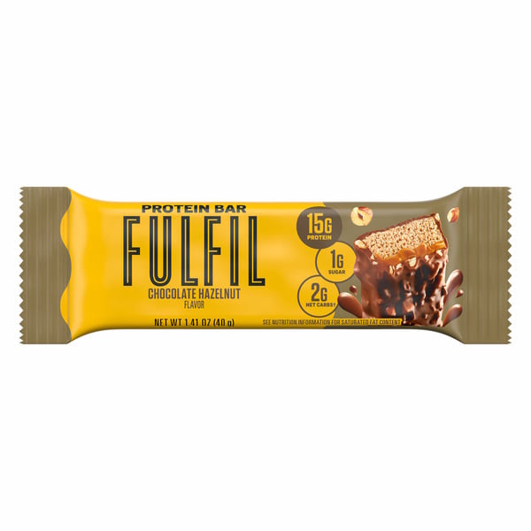 Energy & Granola Bars FULFIL Chocolate Hazelnut Flavored Protein Bar hero