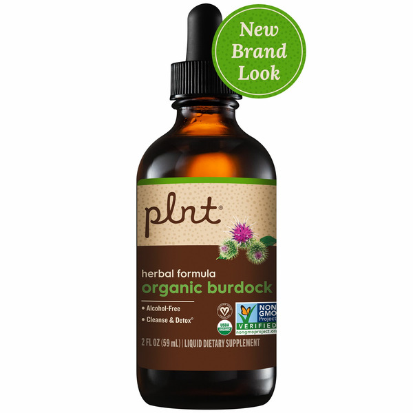 Plnt Organic Burdock Liquid Dietary Supplement hero