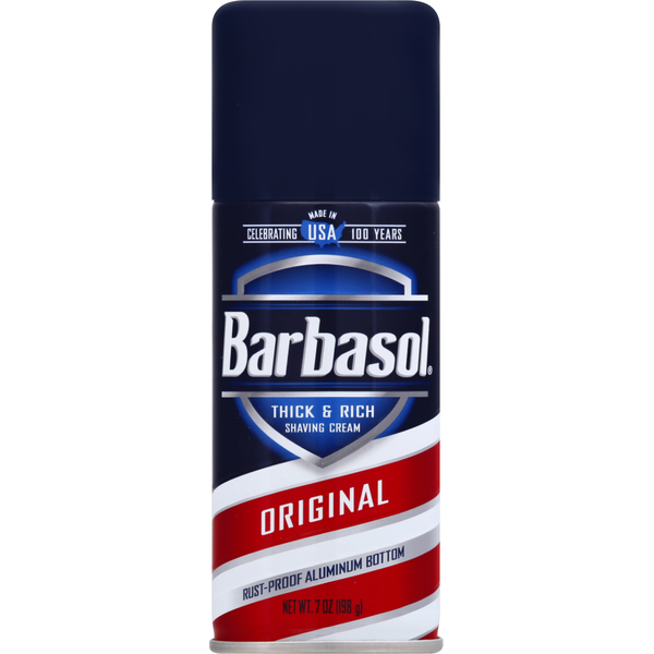 Shave Needs Barbasol Shaving Cream, Thick & Rich, Original hero