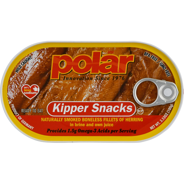 Canned Meat & Seafood MW Polar Kipper Snacks hero