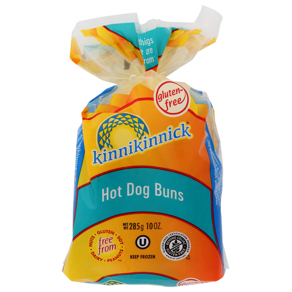 Buns & Rolls Kinnikinnick Bun Hotdog hero