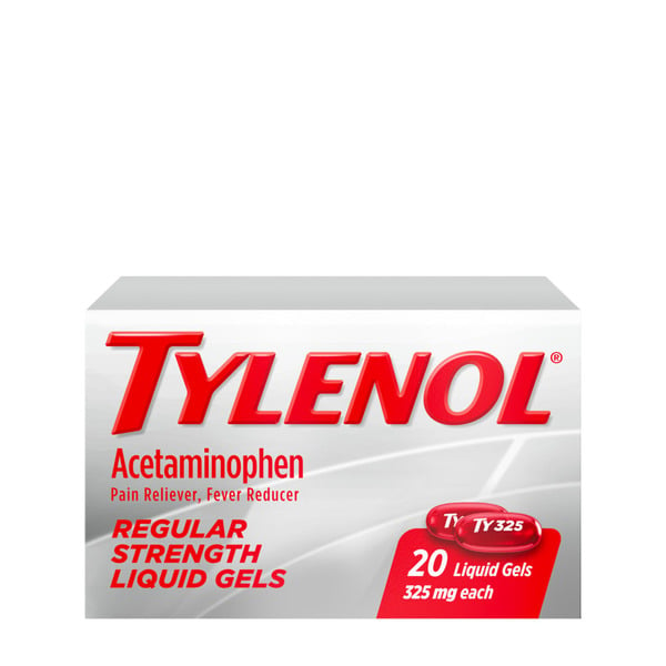 Muscles, Joints & Pain Relief TYLENOL Regular Strength Liquid Gels With 325 Mg Acetaminophen hero