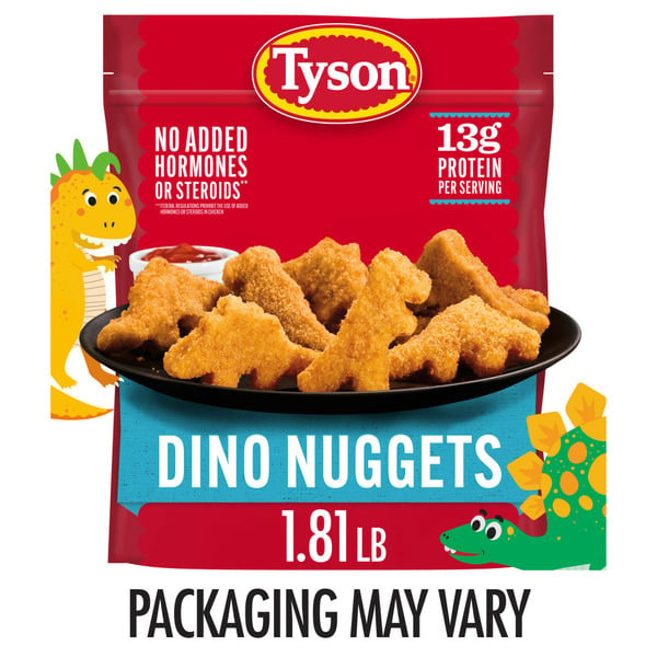 Frozen Appetizers & Sides Tyson Frozen Dino Nuggets hero