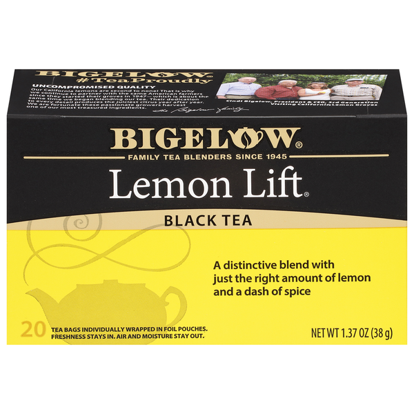 Tea Bigelow Lemon Lift Black Tea Bags hero