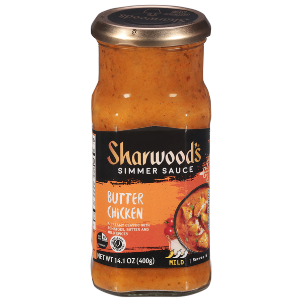 More International Foods Sharwood's Simmer Sauce, Butter Chicken, Mild hero